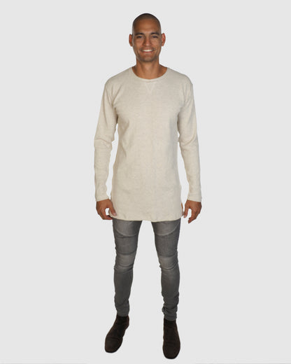 Waffle Sweater - Oat