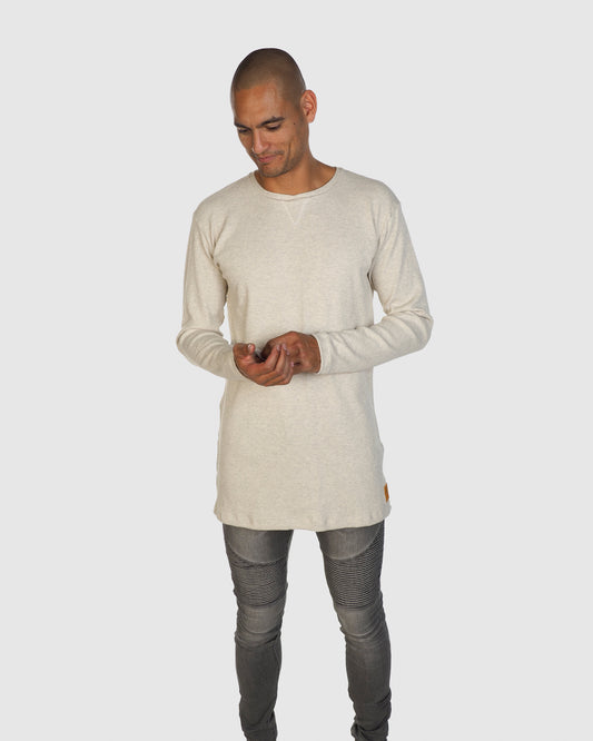 Waffle Sweater - Oat