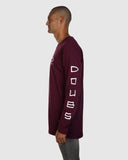 Bailez Long Sleeve - Maroon