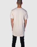 Luxe Stripe Tee - Beige