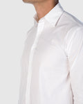 Button Down - Long Sleeve Shirt - White