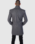Beau Wool Coat - Charcoal