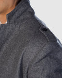 Beau Wool Coat - Charcoal