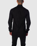 Button Down - Long Sleeve Shirt - Black