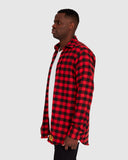 Aussie Flanny - Red/Black Check