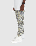 Camo  Cargo Joggers- Grey
