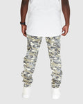 Camo  Cargo Joggers- Grey