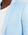 Zimmer Suit Jacket - Sky Blue Blazer