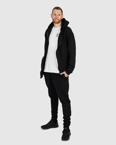 Trackie Set - Black Sweatsuit