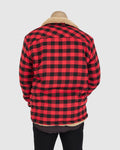 Timber Flannelette  - Red/Black Check