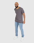 Raw Tee - Charcoal