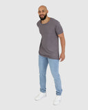 Raw Tee - Charcoal