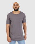 Raw Tee - Charcoal