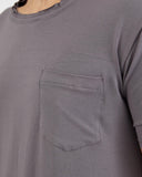 Raw Tee - Charcoal