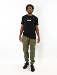 Streety Cargo Cuffs - Army Green