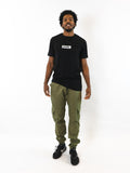 Streety Cargo Cuffs - Army Green