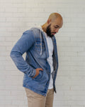 Denim Hoodie Jacket