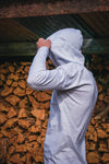 Kevy Hoodie - White Marle