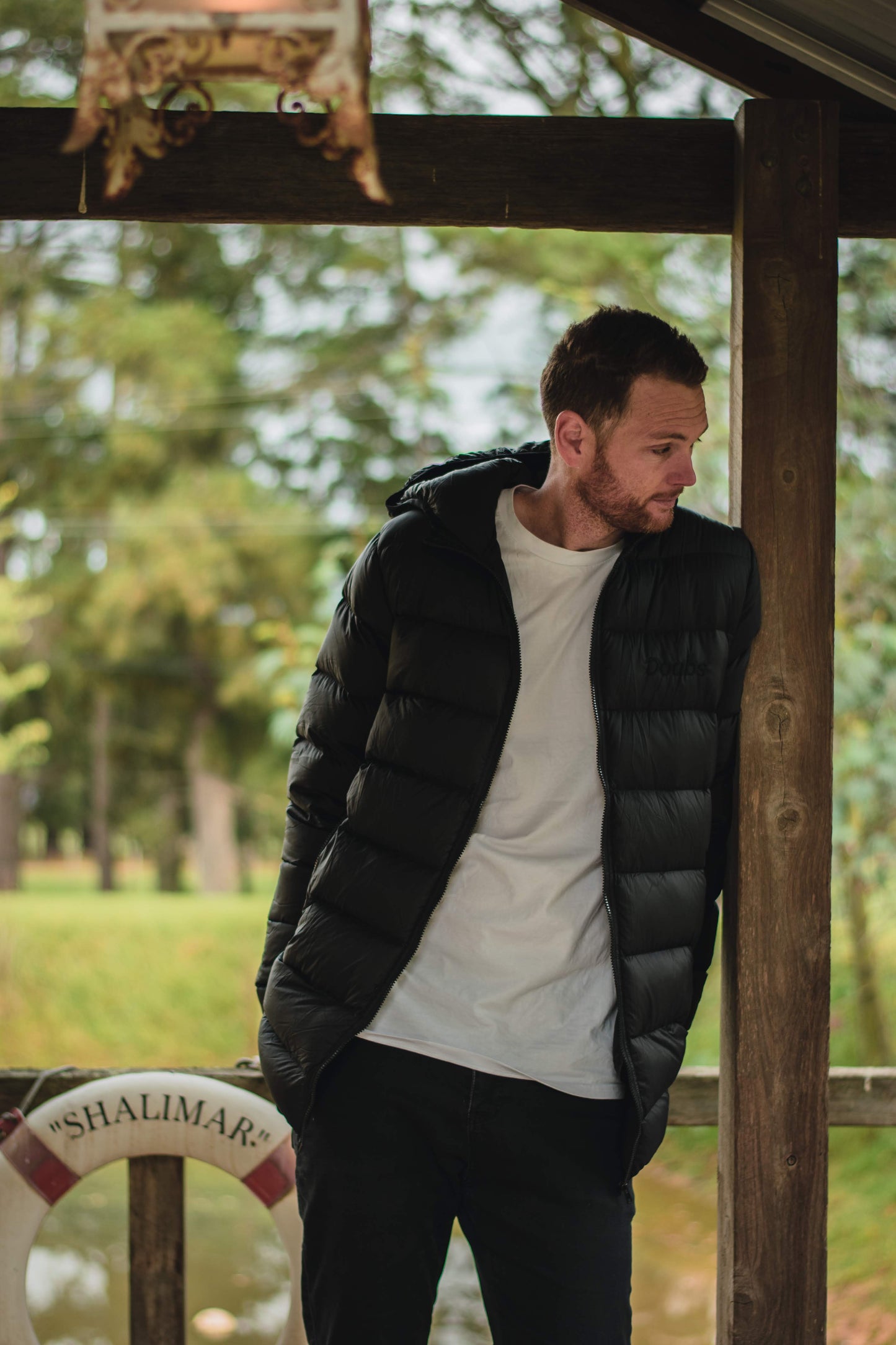 Doubs Puffer Jacket - Black