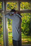 Kevy Hoodie - White Marle