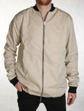 Krome Bomber Jacket - Beige