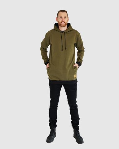 Luc Hoodie - Army Green