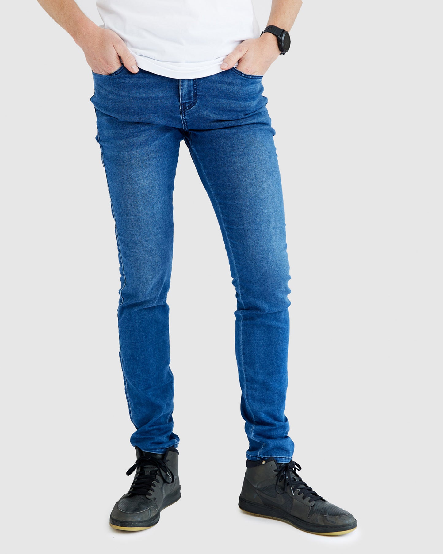 JJ Stretch Jeans - Dark Blue Denim