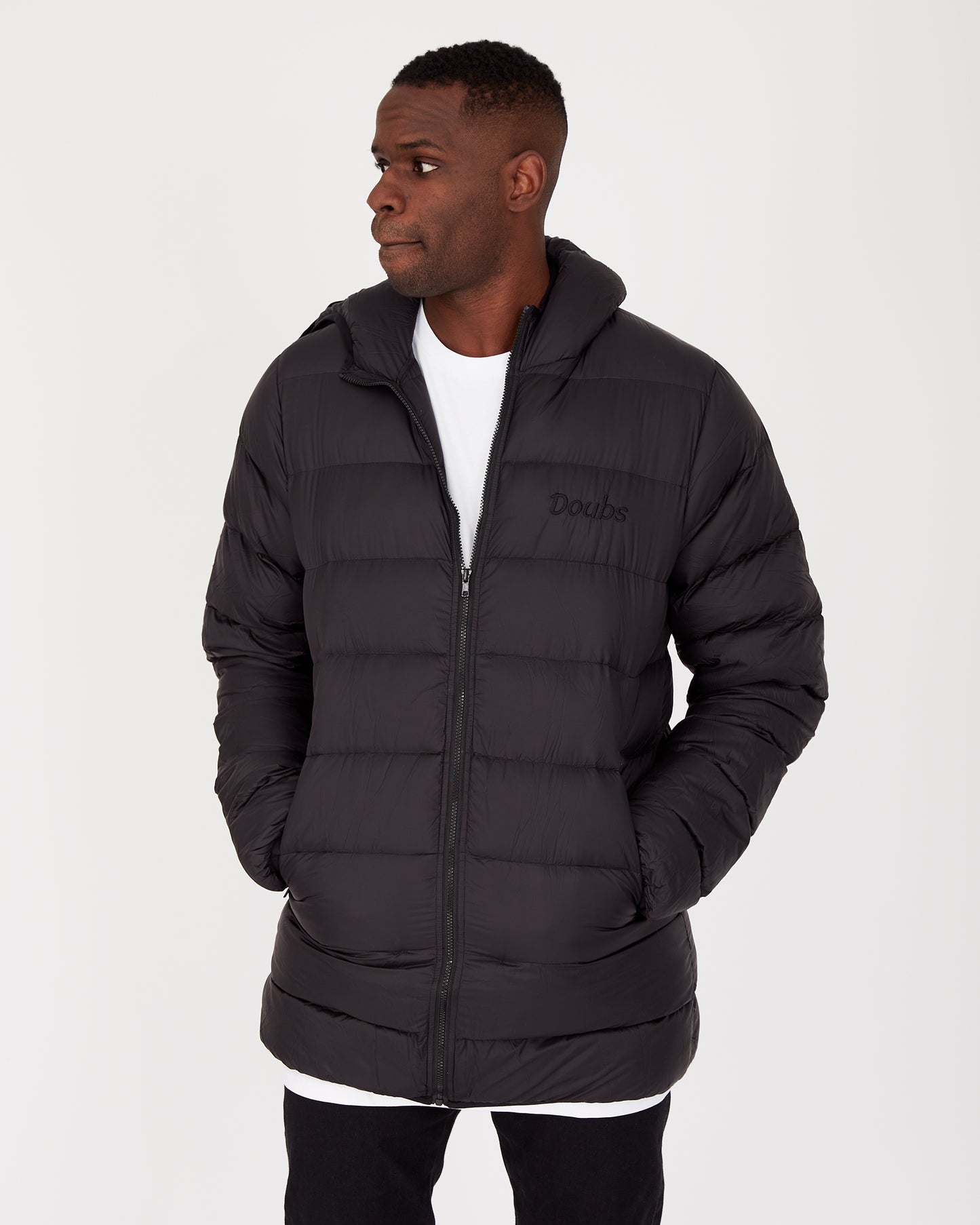 Doubs Puffer Jacket - Black