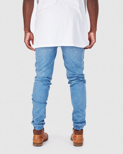 Jogger Jeans - Blue Wash