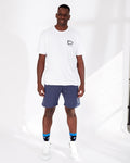 Sweat Track Shorts - Storm Blue