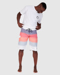 Han Board Shorts - Watermelon Stripe