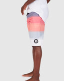 Han Board Shorts - Watermelon Stripe